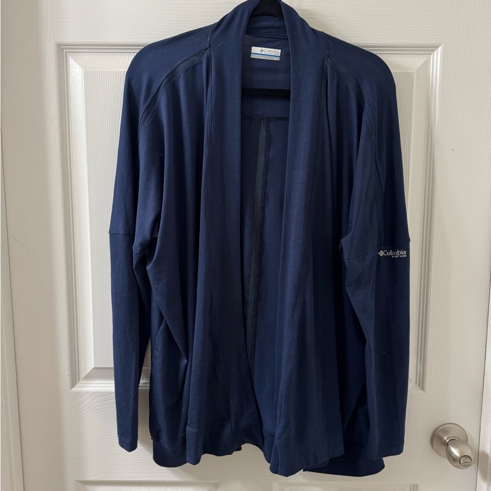 Columbia Deep Blue Casual Cardigan